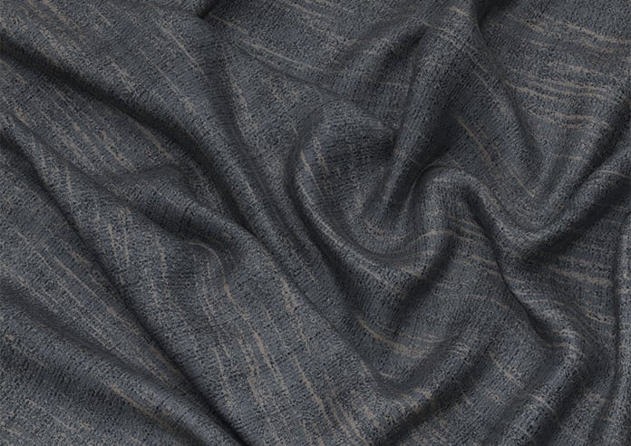 Rhea, Ebony - Motorised Roman Blind - Image 4